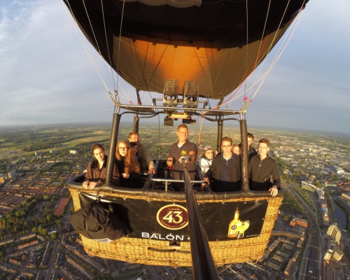 Ballonvaart van Apeldoorn naar Okkenbroek met PH LIC